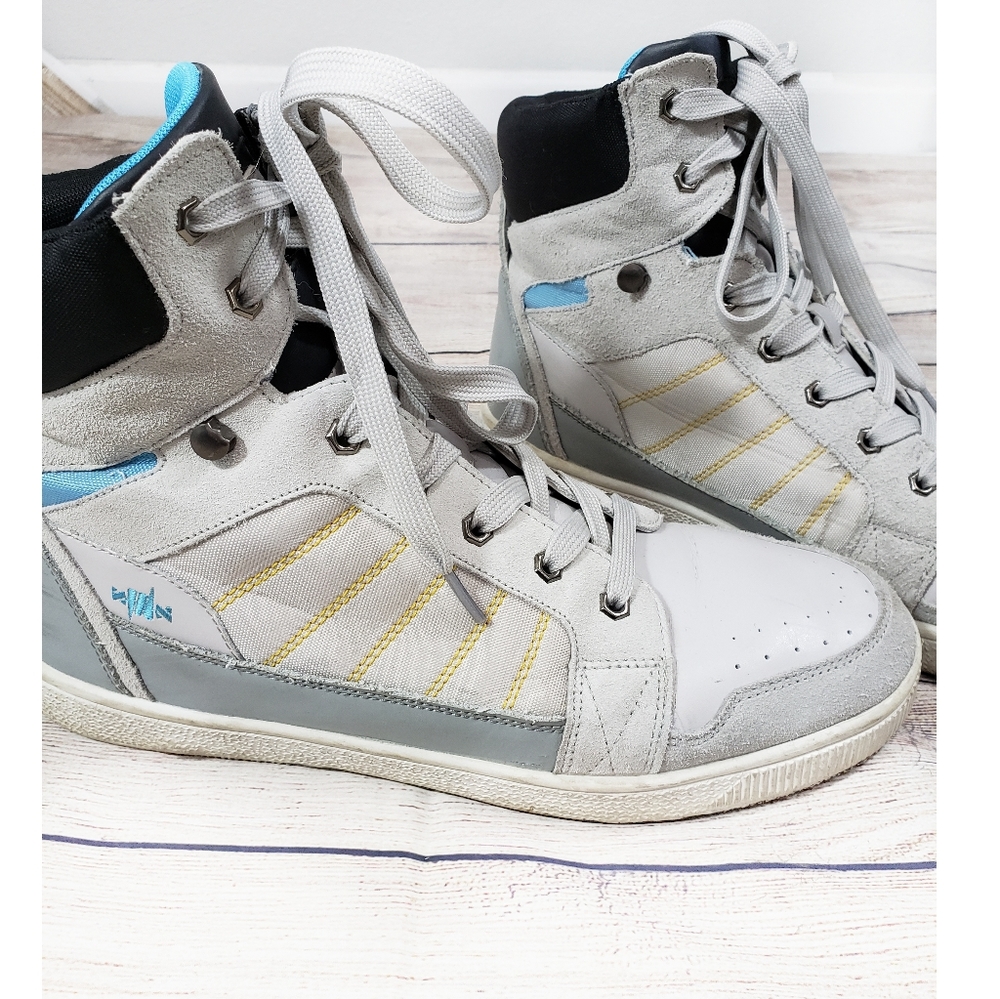 Recon Grey Men's Hightop Shoes
